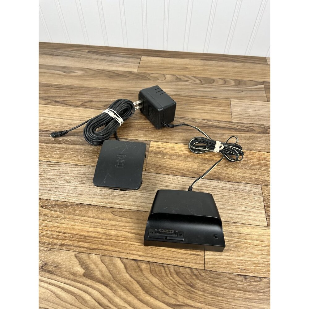 Delphi XM SKYFi Satellite Radio Home Base Stand Antenna And Transformer Black